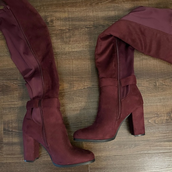 Dream Pairs Over the Knee Boots sz 7.5 - Picture 8 of 10